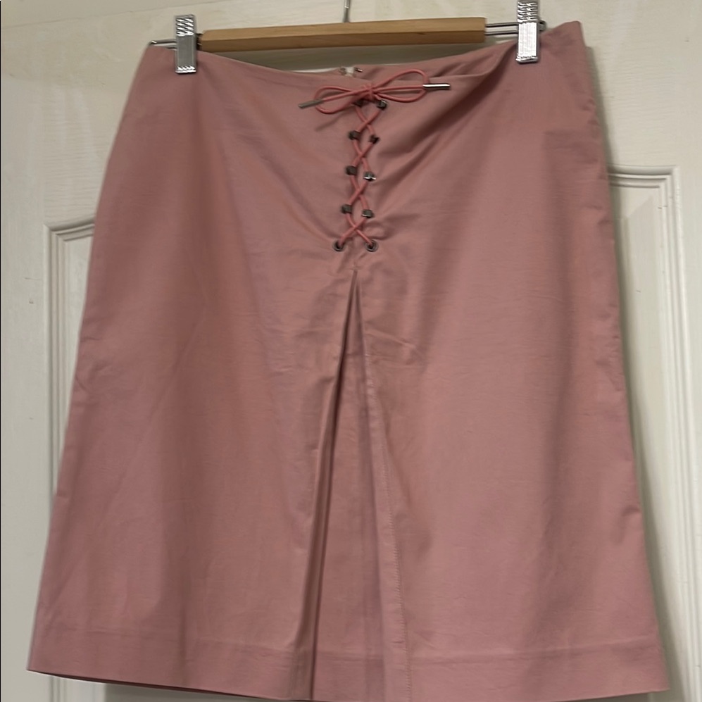 Gucci Pink Lace-Up Women's Skirt